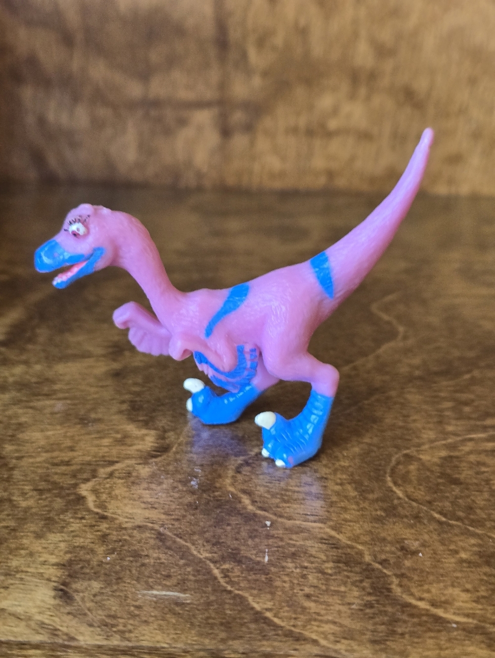 PBS Kids Dinosaur Train Valerie Velociraptor Molded Mini Figure Toy 2010 Henson